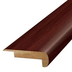 Scarlet 0.75 in. T x 2.37 in. W x 78.7 in. L Laminate Stair Nose Molding by PERFORMANCE ACCESSORIES
